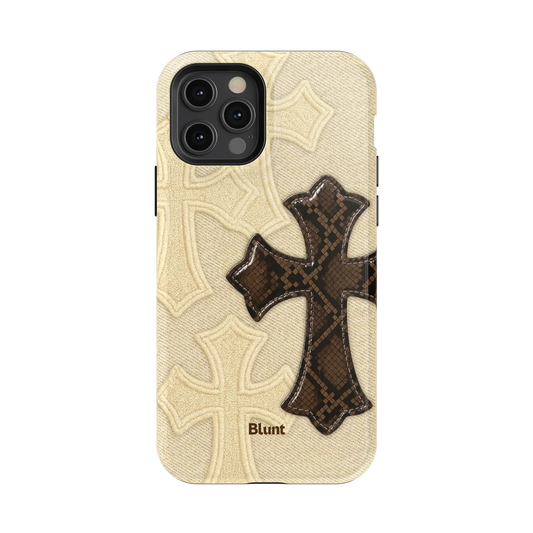Brownscale Saint iPhone Case