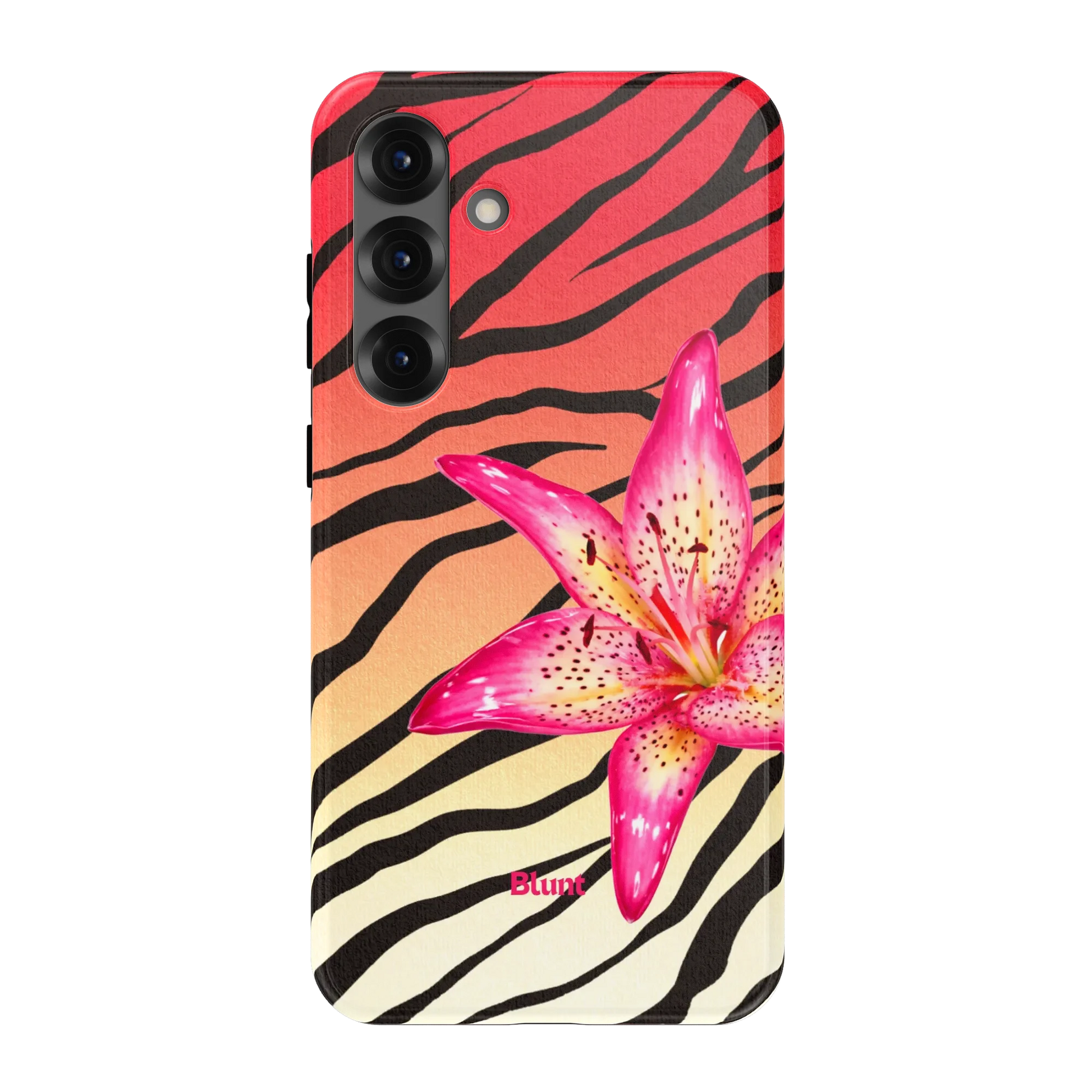Striped-Lilly-samsung-case-Galaxy S25 Plus-1
