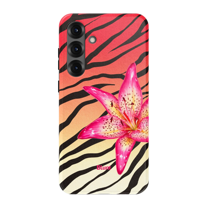 Striped-Lilly-samsung-case-Galaxy S25 Plus-1