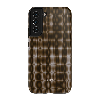 Brown Ripple Samsung Case