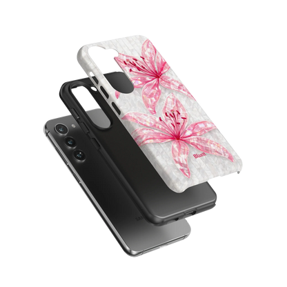 Pink-Floral-Luster-samsung-case-S23-3