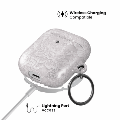Ivory Lace AirPod Case - Blunt Cases