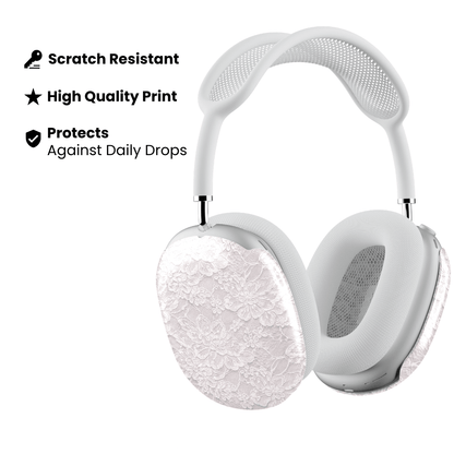Ivory Lace AirPod Max Case - Blunt Cases