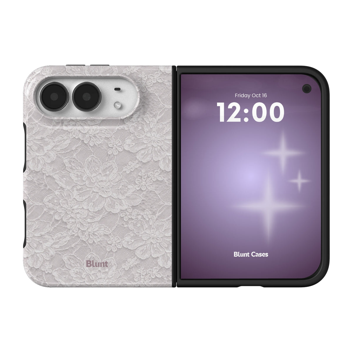 ivory-lace-iphone-case iPhone 18 Duo case, view 1