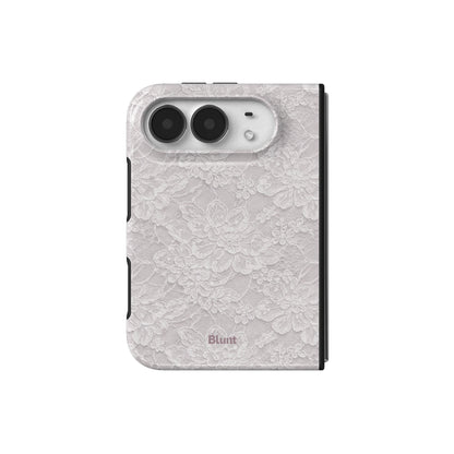 ivory-lace-iphone-case iPhone 18 Duo case, view 2