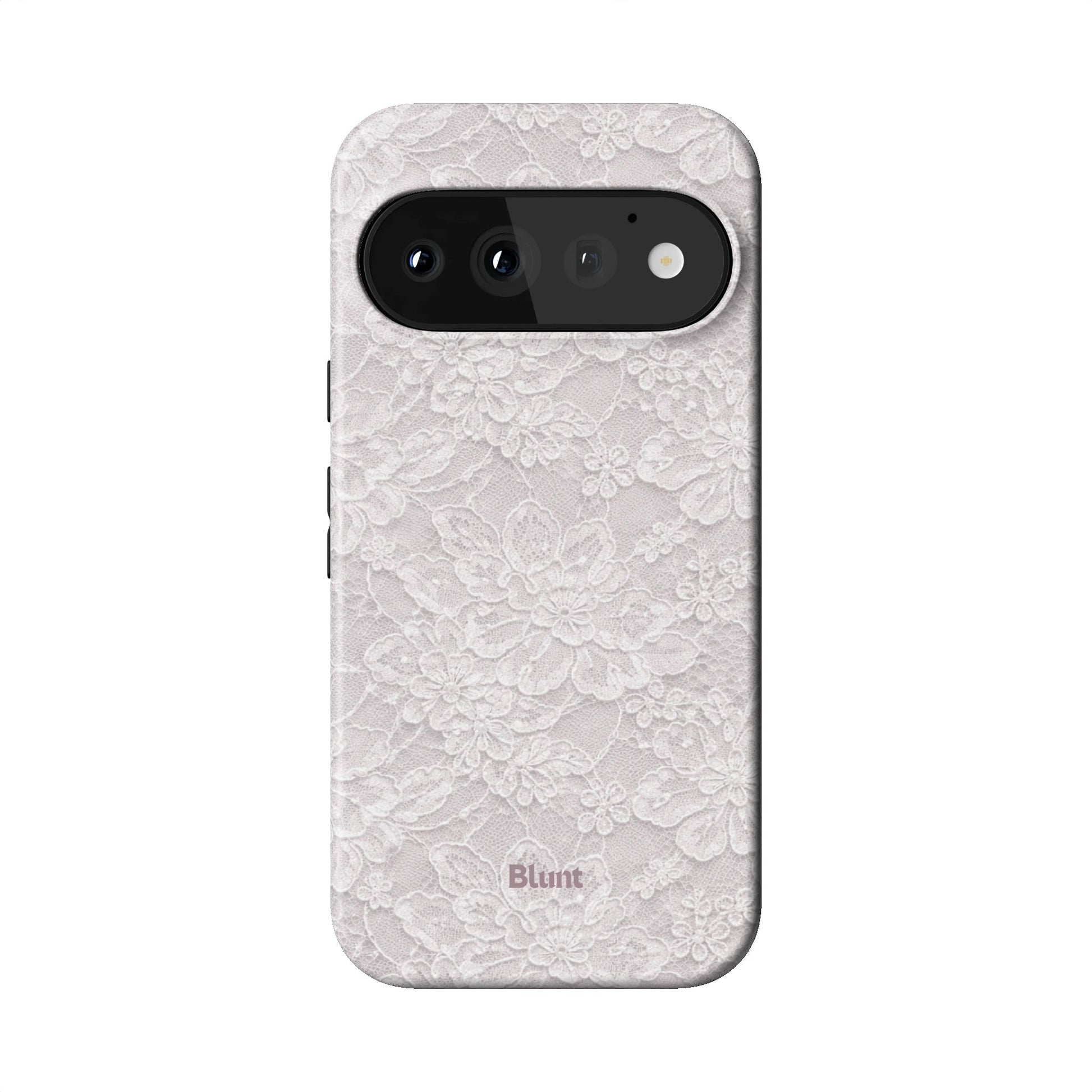Ivory Lace Pixel Case - Blunt Cases