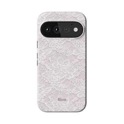Ivory Lace Pixel Case - Blunt Cases