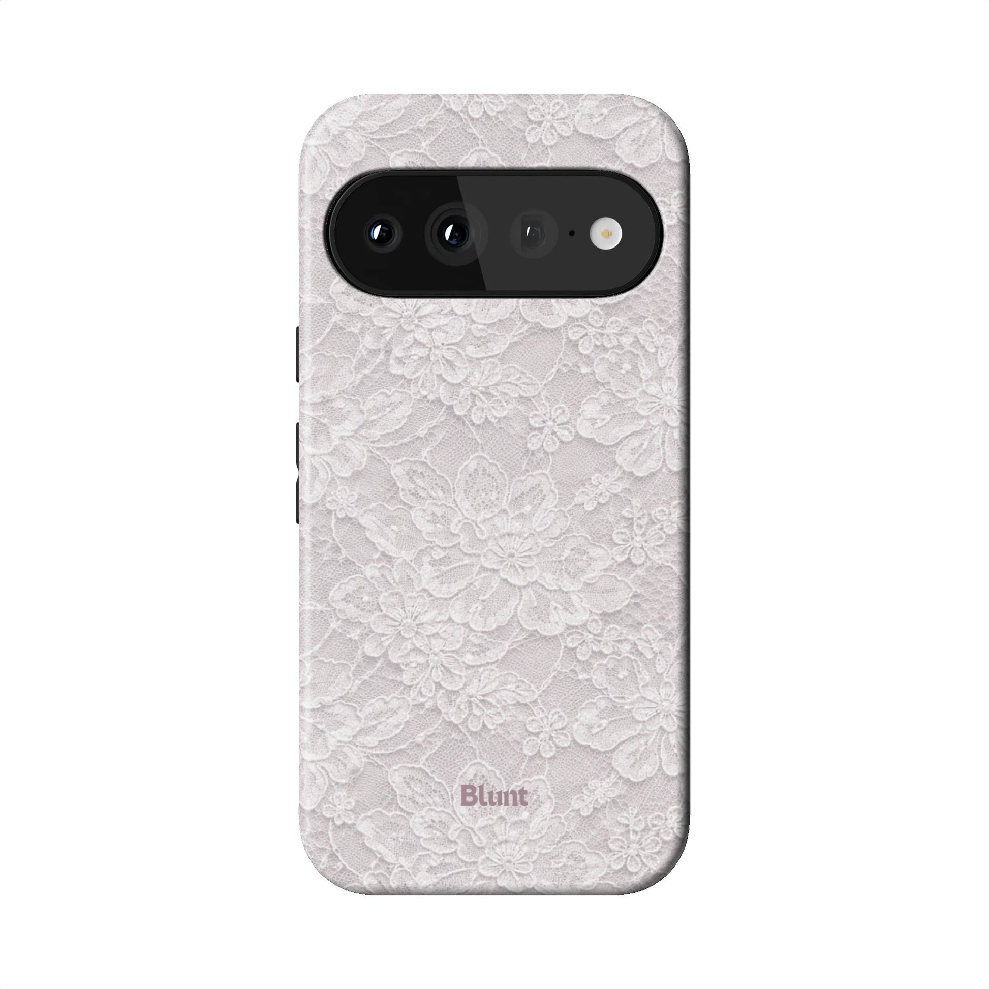 Ivory Lace Pixel Case - Blunt Cases