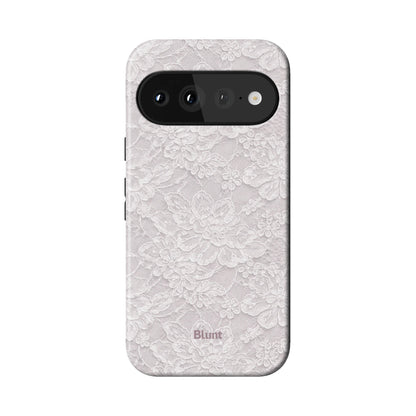 Ivory Lace Pixel Case - Blunt Cases