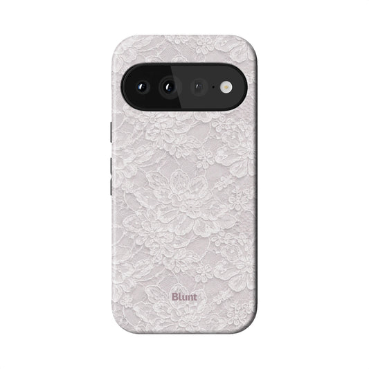 Ivory Lace Pixel Case - Blunt Cases