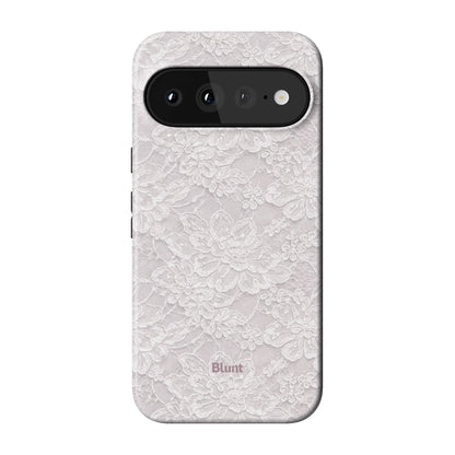 Ivory Lace Pixel Case - Blunt Cases