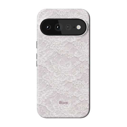 Ivory Lace Pixel Case - Blunt Cases