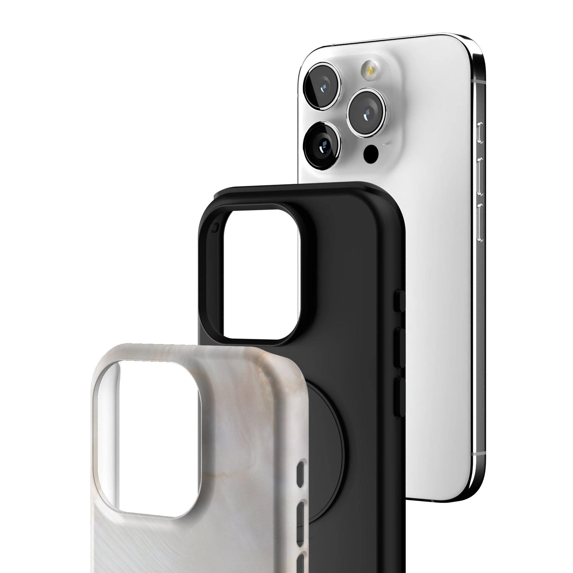 Ivory Pearl iPhone Case gallery - Iphone_15_Pro_3