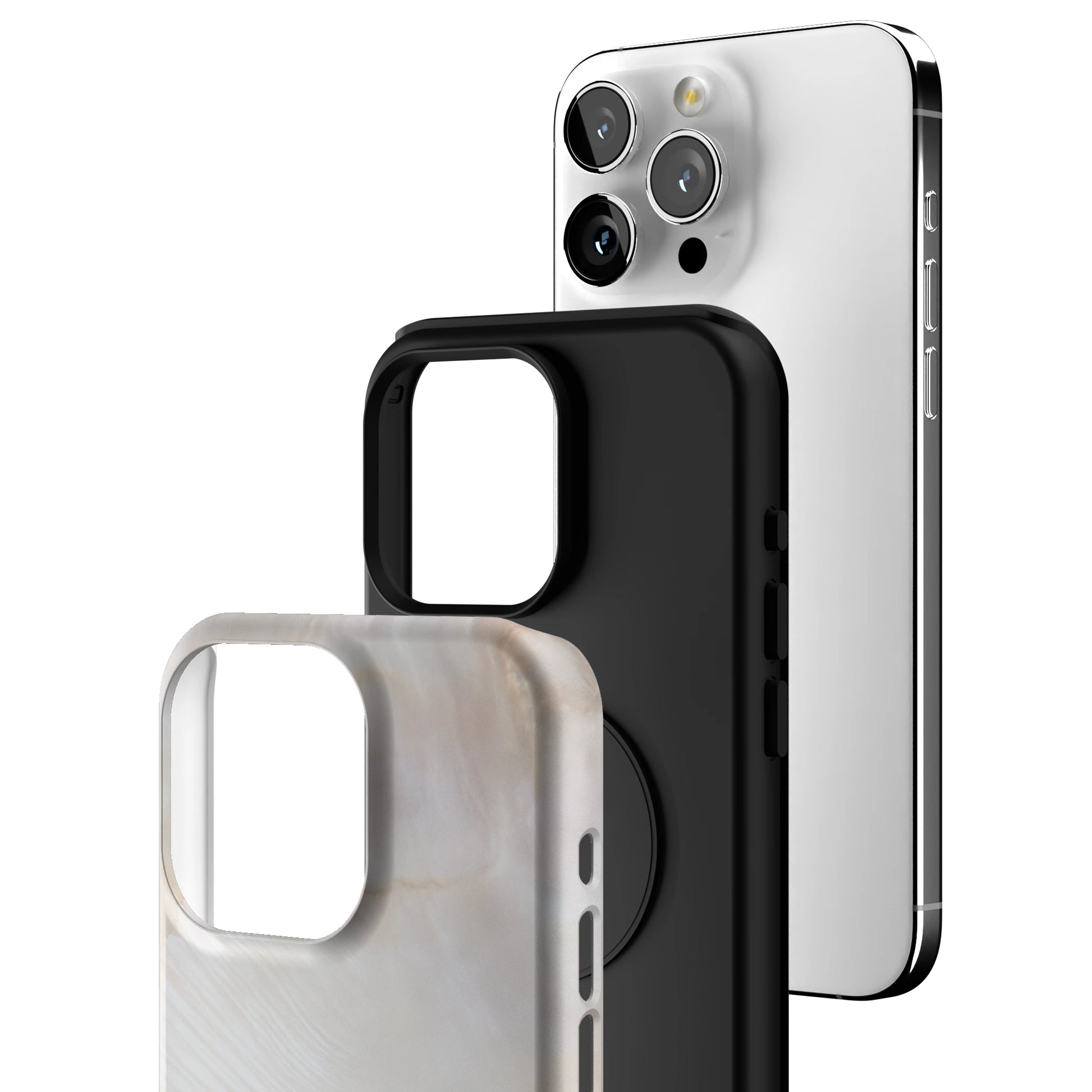 Ivory Pearl iPhone Case gallery - Iphone_15_Pro_Max_3