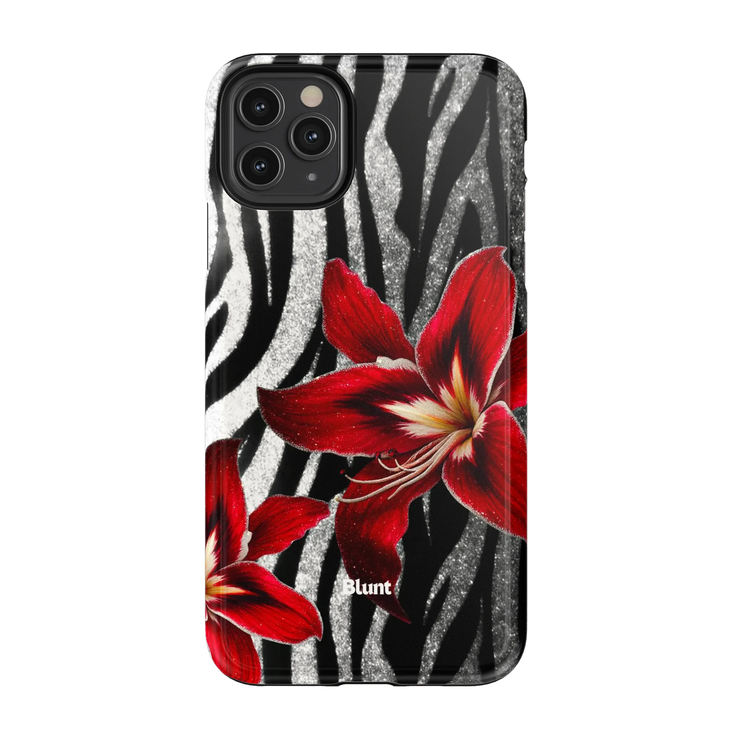 Zebra Rouge iPhone Case