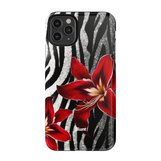 Zebra Rouge iPhone Case