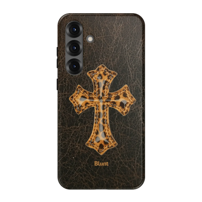 Golden Celine Samsung Case