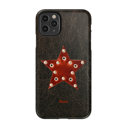 Rust Star iPhone Case