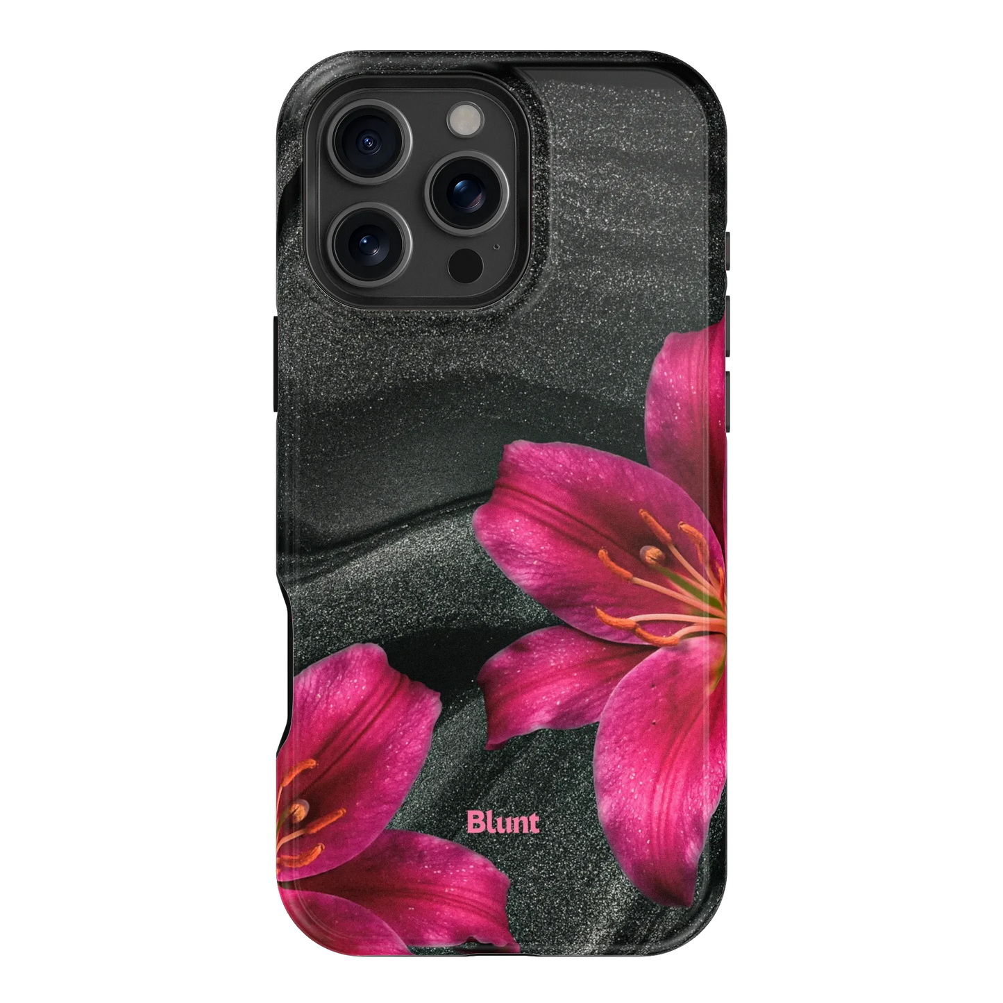 Midnight Petals iPhone Case