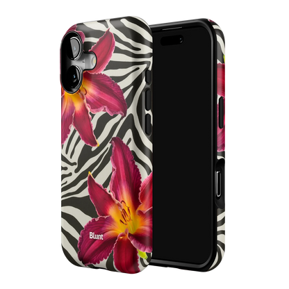 Zebra Lily iPhone Case