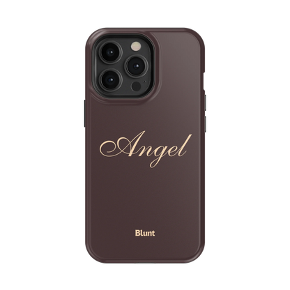 Brown Angel iPhone Case