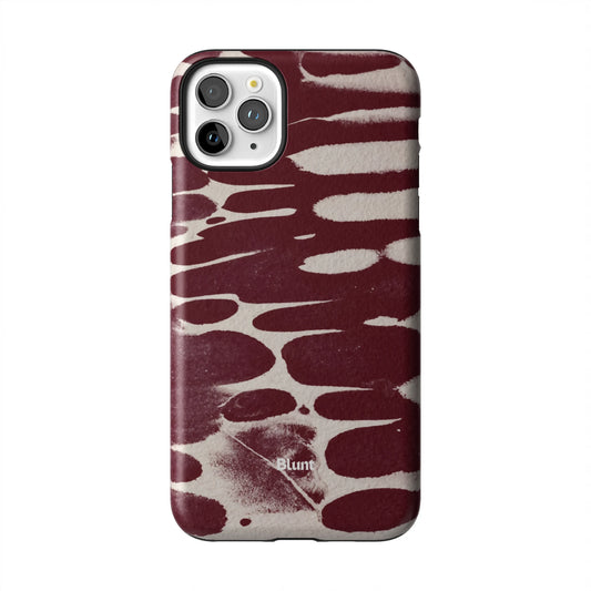 Crimson-Noir-Abstract-iphone-case-iPhone 11 Pro Max-1