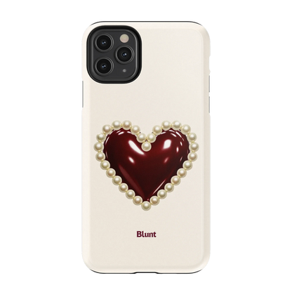 Maroon Muse iPhone Case