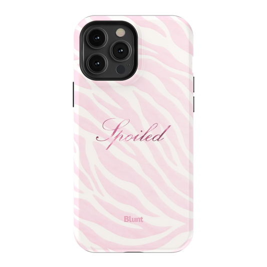 Spoiled Pink Zebra iPhone Case