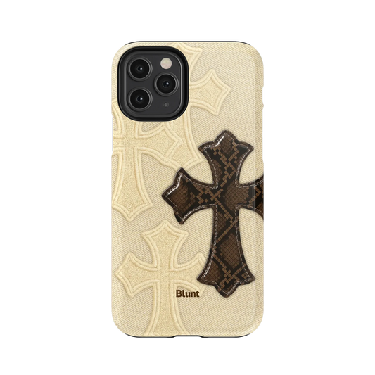 Brownscale Saint iPhone Case