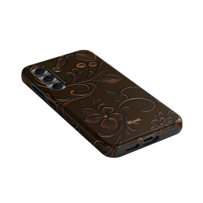 Tooled Leather Samsung Case