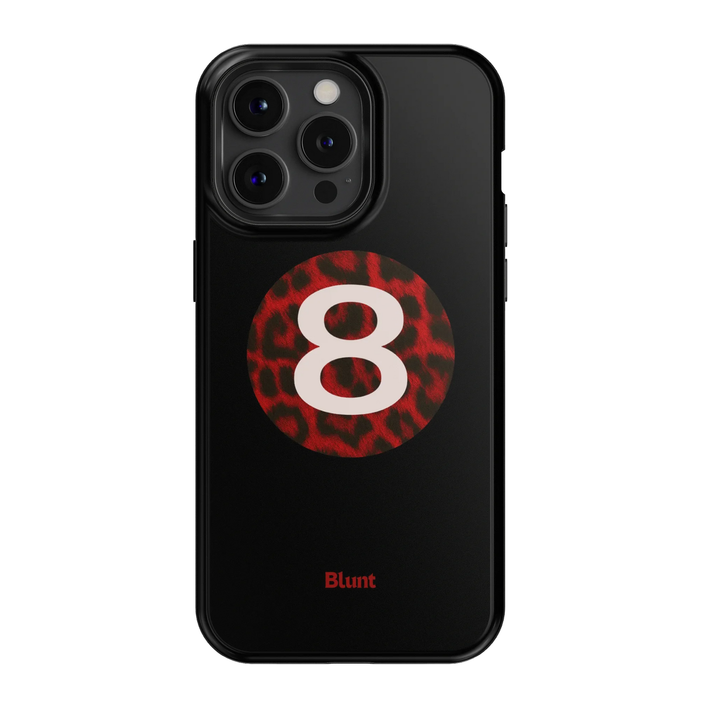 Red Cheetah Magic 8 iPhone Case