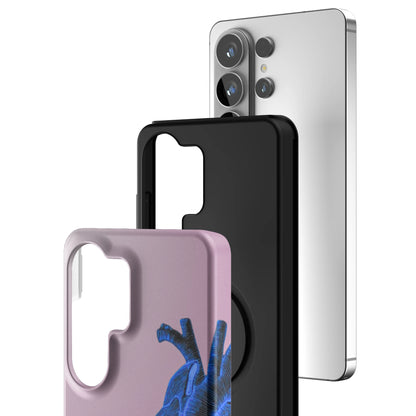 Anatomy-Heart-Blue-samsung-case-Galaxy S26 Ultra-3