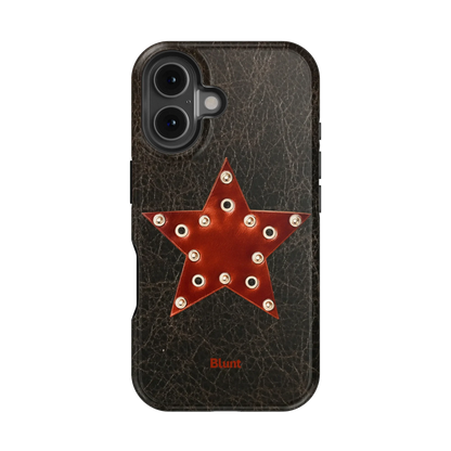 Rust Star iPhone Case