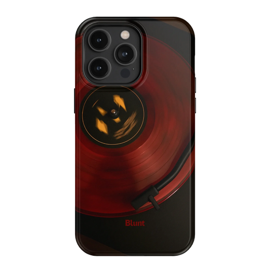 Crimson Echo iPhone Case
