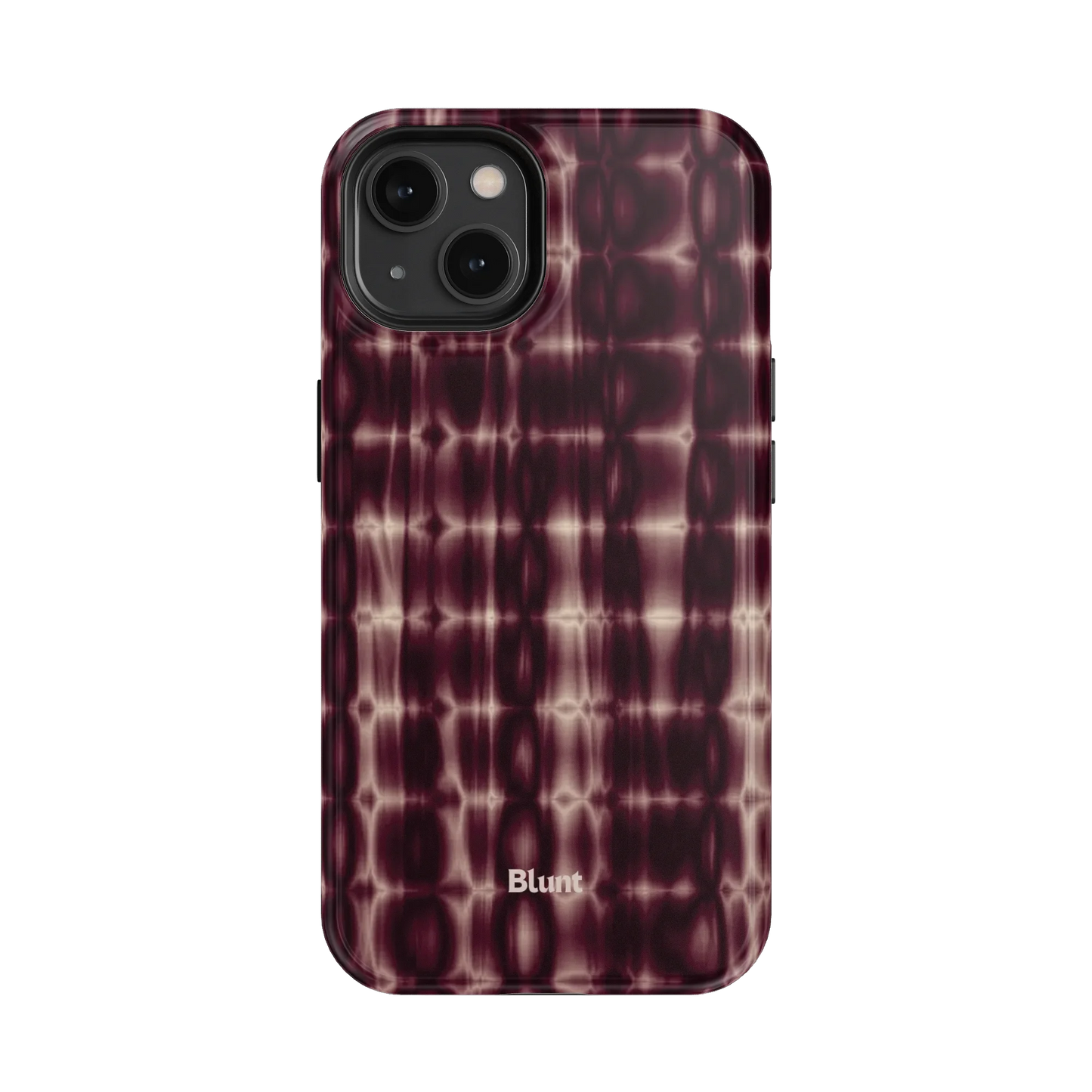 Purple Ripple iPhone Case