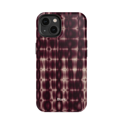 Purple Ripple iPhone Case
