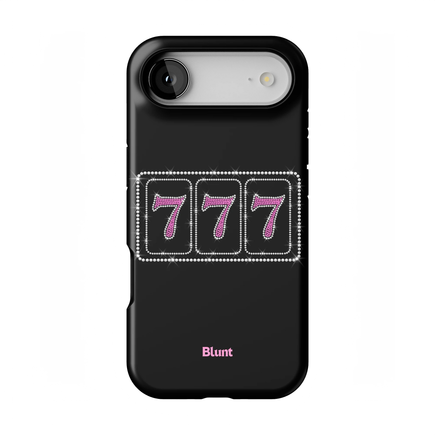 Pink Lucky 777 iPhone Case