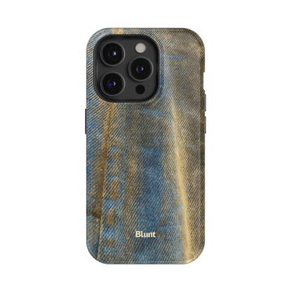Worn Denim iPhone Case