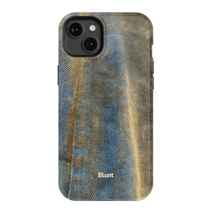 Worn Denim iPhone Case