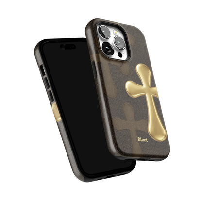Gold-Patch-iphone-case-iPhone 14 Pro-5