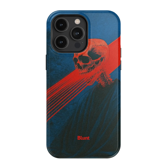 Crimson Slash iPhone Case