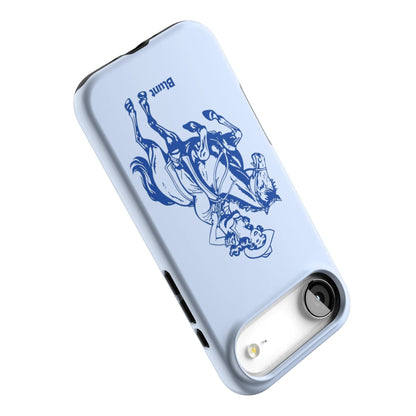 Blue-Lasso-Lady-iphone-case-iPhone 17 Air-4