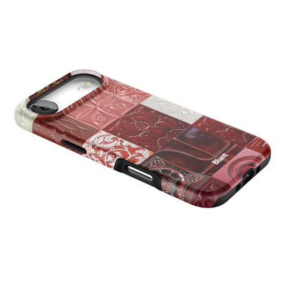 Checkered-Rouge-iphone-case-iPhone 17 Air-2