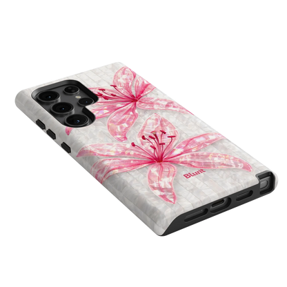 Pink-Floral-Luster-samsung-case-S24 Ultra-2