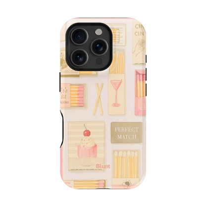 Pink Match iPhone Case