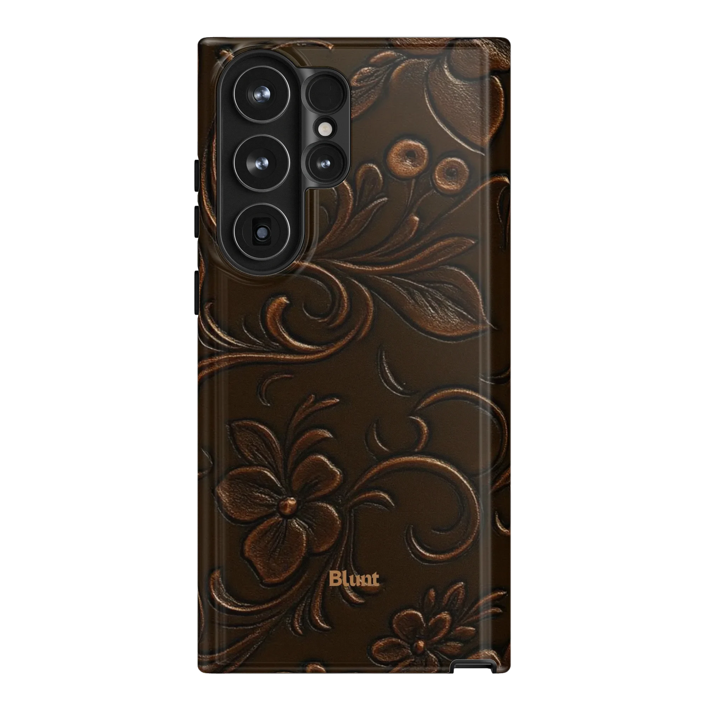Tooled Leather Samsung Case