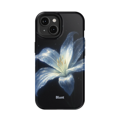 Blue Lilly iPhone Case