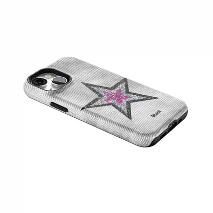Silver-Starwash-iphone-case-iPhone 13 Mini-2