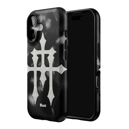 Silver Saint iPhone Case