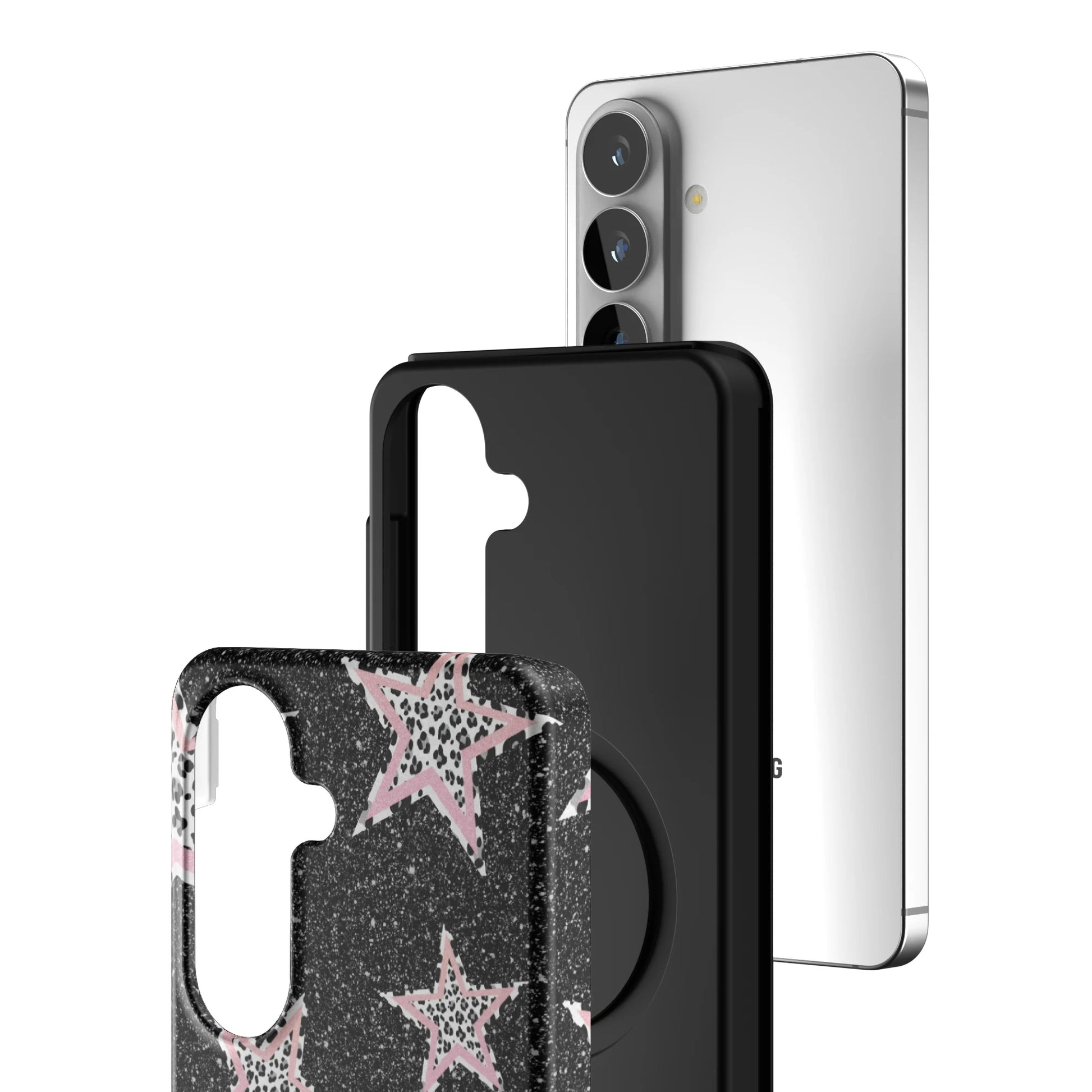 Pink-Zebra-Stars-samsung-case-Galaxy S26-3